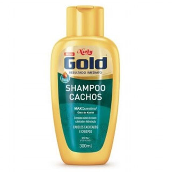 Shampoo Uso Diário Niely Gold 300ml Cachos - Sem Marca