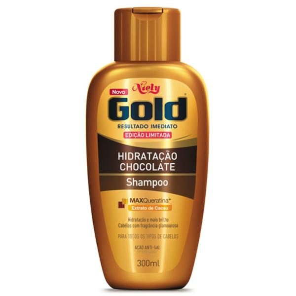 Shampoo Uso Diário Niely Gold 300ml Chocolate - Sem Marca