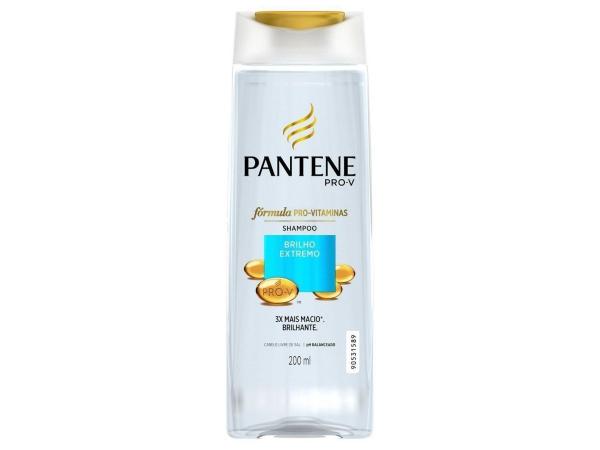 Shampoo Uso Diário Pantene 200ml Brilho Extremo