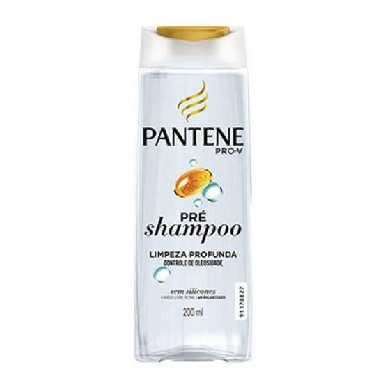 Shampoo Uso Diário Pantene 200ml Pré Shampoo Limpeza Profunda