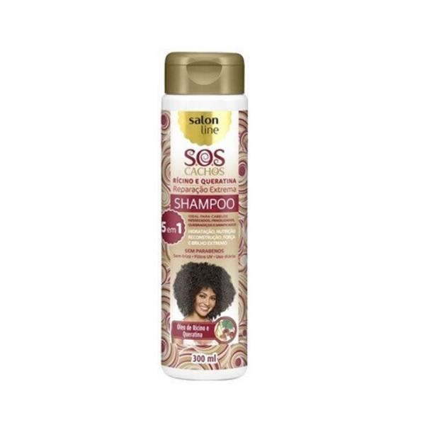 Shampoo Uso Diário Salon Line 300ml Sos 5 em 1 - Seu Gil