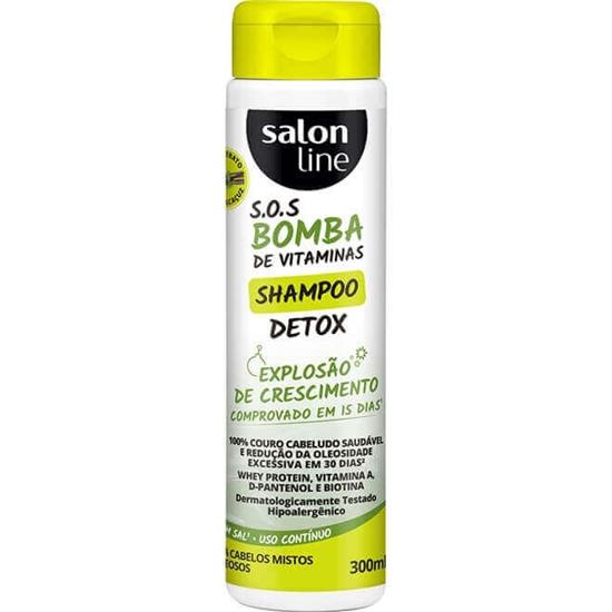 Shampoo Uso Diário Salon Line 300ml Sos Bomba Detox - Seu Gil