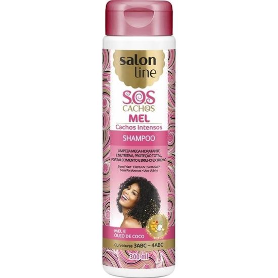 Shampoo Uso Diário Salon Line 300ml Sos Mel Intenso - Seu Gil