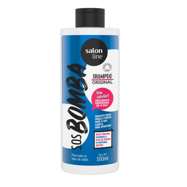 Shampoo Uso Diário Salon Line 500ml Sos Bomba Vitaminas