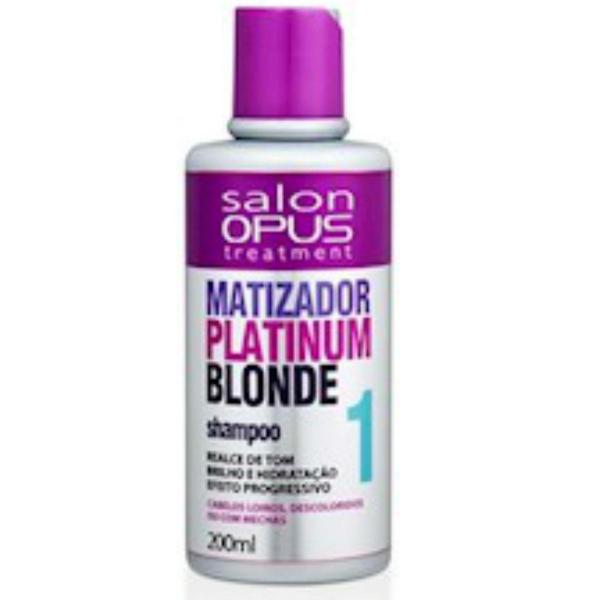 Shampoo Uso Diário Salon Opus 200ml Matizador - Sem Marca