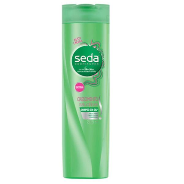 Shampoo Uso Diário Seda 325ml Crescimento Saudavel - Sem Marca