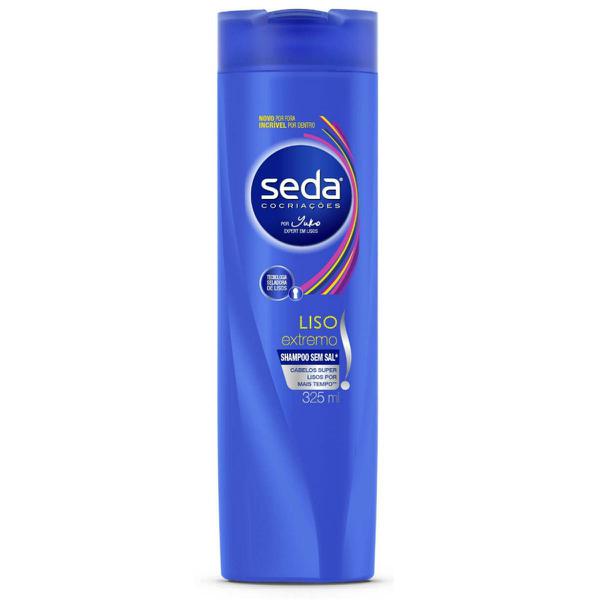 Shampoo Uso Diário Seda 325ml Liso Extremo - Sem Marca