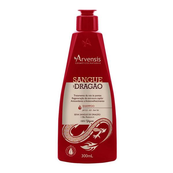 Shampoo Vegano Arvensis Sangue de Dragão Arvensis 300ml