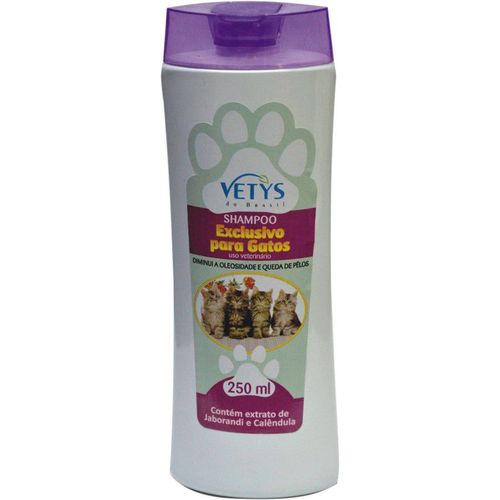 Shampoo Vetys do Brasil Exclusivo para Gatos - 250 Ml