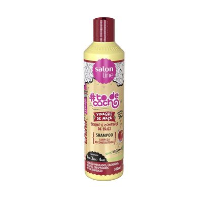 Shampoo Vinagre de Maçã #ToDeCacho 300ml - Salon Line