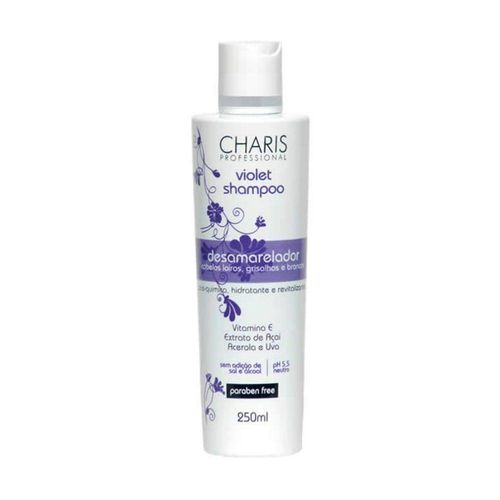 Shampoo Violet Desamarelador Charis 300ml