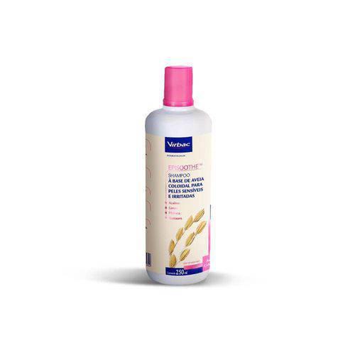 Shampoo Virbac Episoothe para Peles Sensíveis e Irritadas 250 Ml