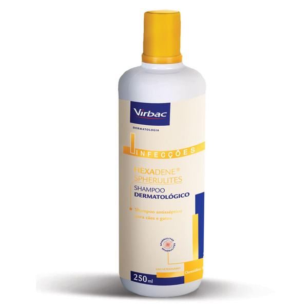 Shampoo Virbac Hexadene Spherulites para Cães - 250ml - 250ml