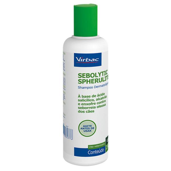 Shampoo Virbac Sebolytic Spherulites para Seborreia - 250 ML