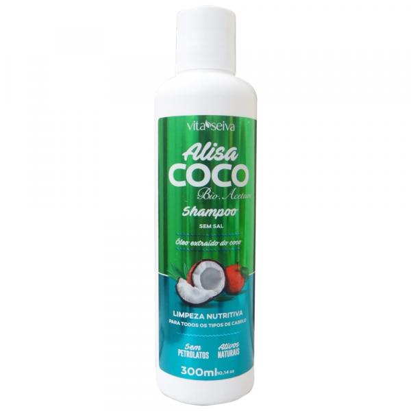Shampoo Vita Seiva Alisa Coco - 300ml - Sante Cosmetica Ltda