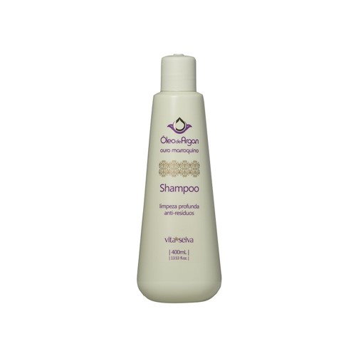 Shampoo Vita Seiva Anti Resíduos Óleo de Argan 400Ml Caixa com 12 Unid... (Limpeza)