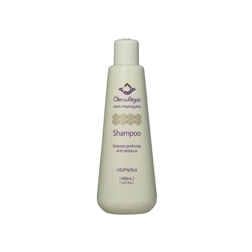 Shampoo Vita Seiva Anti Resíduos Óleo de Argan 400Ml (Limpeza)
