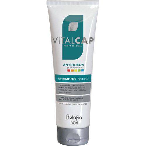 Shampoo Vitalcap Antiqueda Polivitamínico 240ml - Belofio