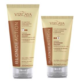 Shampoo Vizcaya Blonde Action 200Ml + Condicionador Vizcaya Blonde Action 150Ml