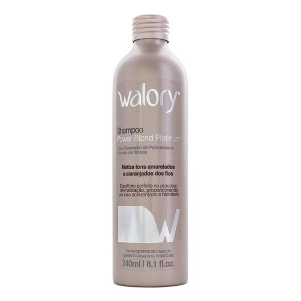 Shampoo Walory Power Blond Platinum 240ml