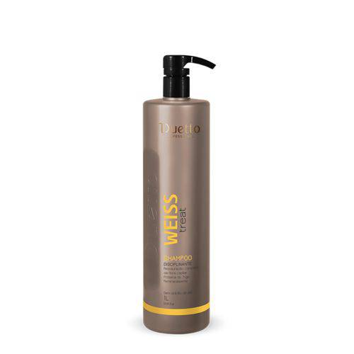 Shampoo Weiss Treat Desmaia Cabelo Duetto Professional 1L