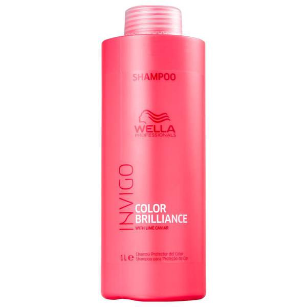 Shampoo Wella Brilliance Cabelos Coloridos 1l Original e Nf