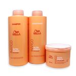Shampoo Wella + Condicionador Wella + Mascara Enrich Wella