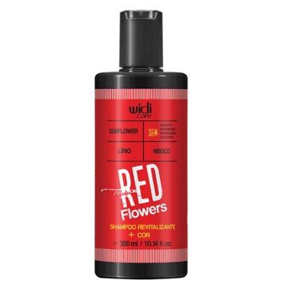 Shampoo Widi Care Red Flowers - Revitalizante 300ml