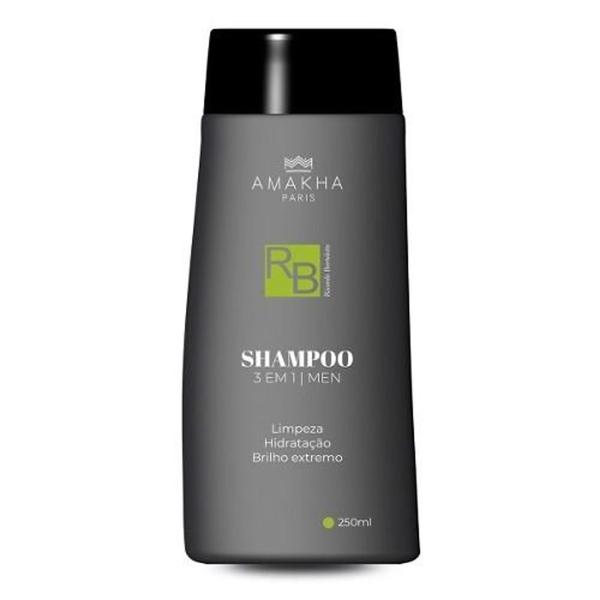 Shampoo 3x1 Men 250ml Shampoo Masculino - Rb