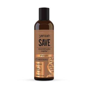 Shampoo Yenzah Save Reconstrução Capilar - 240ml