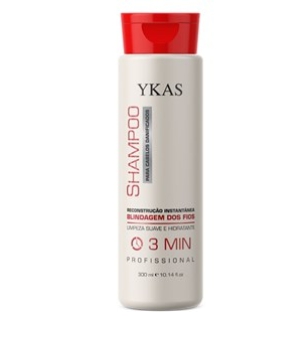 Shampoo Ykas 3 Minutos Reconstrução - 300Ml