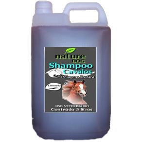 Shampoos Nature Dog para Cavalos - Pelos Escuros 5 Litros