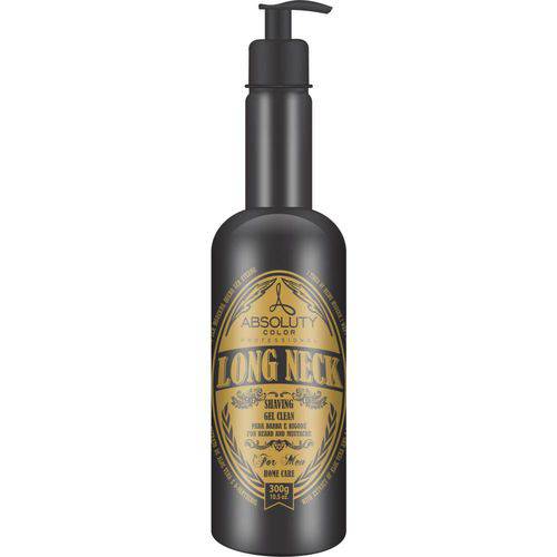 Shaving Gel Clean Long Neck Absoluty Color 300g