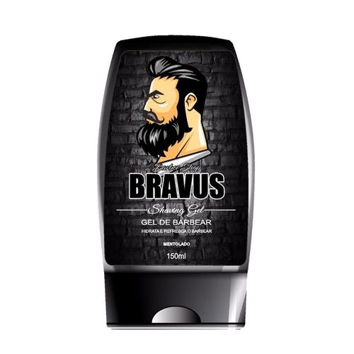 Shaving Gel de Barbear Bravus 150ml