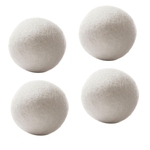 Sheep 4-Pack premium L? Secador Balls reutiliz¨¢vel Natural Amaciante 6cm