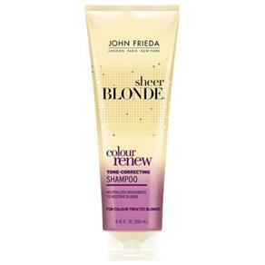 Sheer Blonde Color Renew Tone Correcting John Frieda - Shampoo para Cabelos Louros
