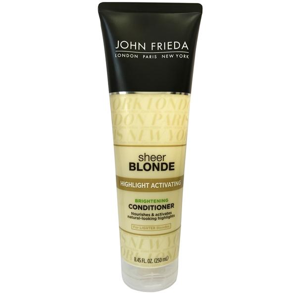 Sheer Blonde Highlight Activating Brightening Conditioner 250ml - John Frieda