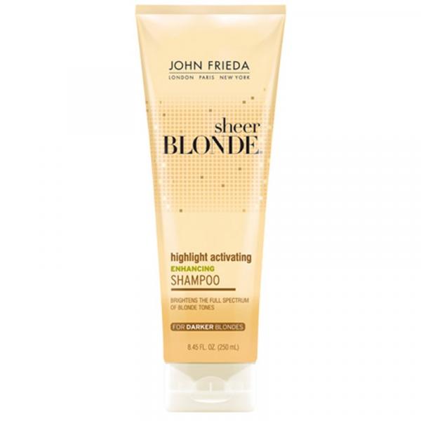Sheer Blonde Highlight Activating Enhancing Dark Blondes Shampoo 250ml - John Frieda