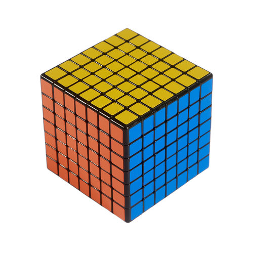 Shengshou Zauberwürfel 7x7x7 sechs farbiger Cube Schwarz