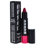 Shimmer Choque Lipstick - Aftershock POR Buxom por mulheres - 0.07 Onças Lipstick