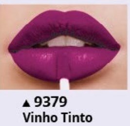 Shine Colors – Batom Cetim – Vinho Tinto - 9379