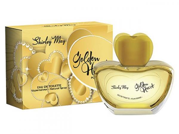 Shirley May Golden Heart Perfume Feminino - Eau de Toilette 100ml