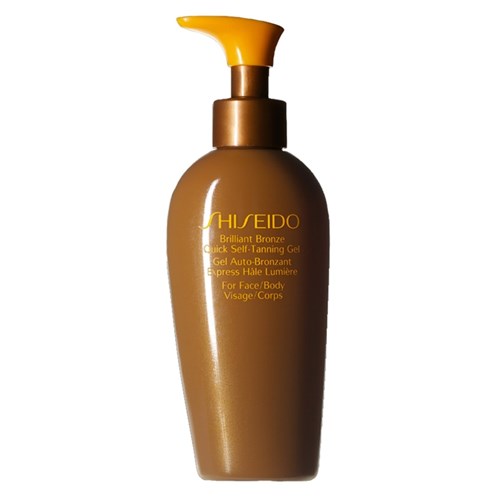 Shiseido Brilliant Bronze Quick Self-Tanning Gel For Face/Body 150Ml