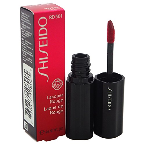 Shiseido Lacquer Rouge RD501 - Batom Líquido Espelhado 6ml