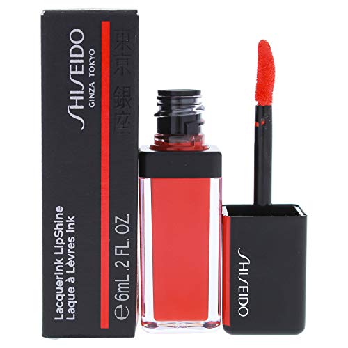 Shiseido LacquerInk LipShine 305 Red Flicker - Gloss Labial 6ml