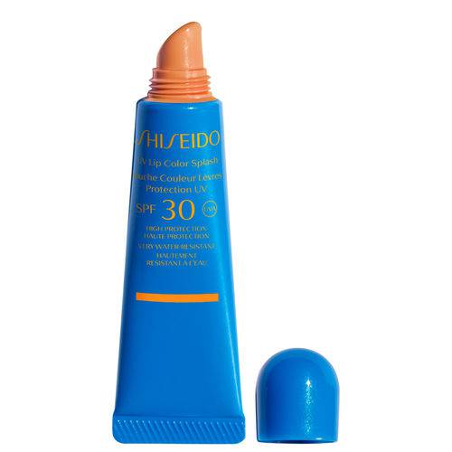 Shiseido Uv Lip Color Splash Fps 30 Nairobe Orange - Gloss Hidratante 10ml