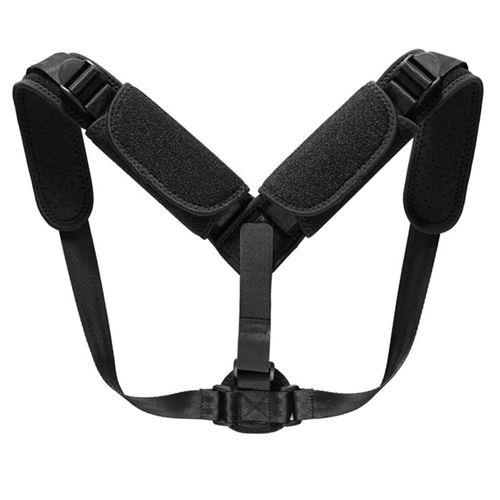 Shoulder Pad Corcunda Correção Belt Vest ajustável Postura correção Buckle Correção respirável Belt