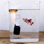 Silencioso Filtro Mini Água pneumática para Fish Bowl Aquarium