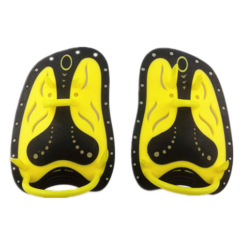 Silica Gel Mão Remos Com Alça Ajustável Melhorar Piscina Velocidade Para Snorkeling Swim Training