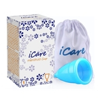 Silica Gel Menstrual Cup Rubi Cup higiene feminina Cups, aprovado pela FDA, eficaz e reutilizável - S / L